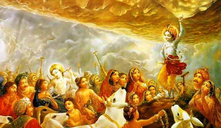 यमपञ्चकको चौथो दिन गोवर्द्धन पूजा गरिदै